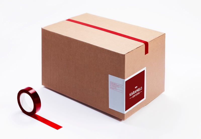 Création de la marque Confiserie Karamelo.