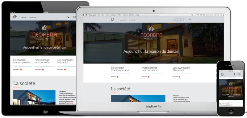 Création du site internet Néoabita