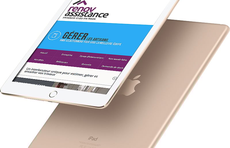 Création du site internet Renov Assistance