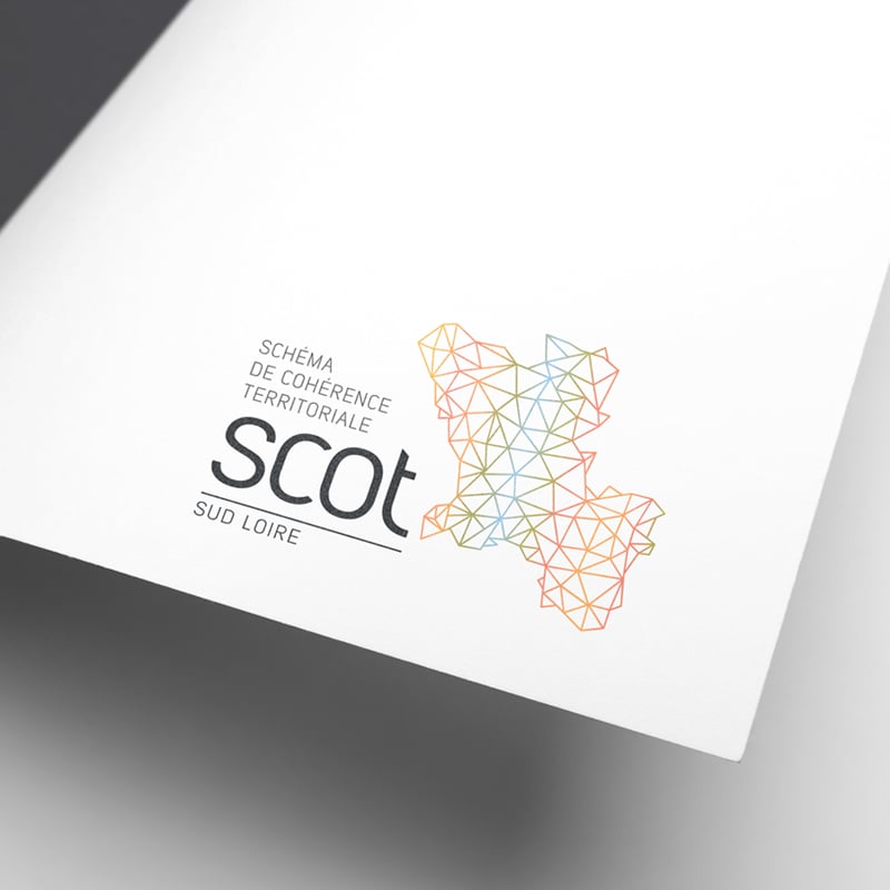 Création de logo et de charte graphique pour le Scot Sud-Loire.