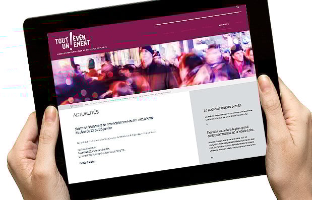 Création du site internet de l’agence événementielle Tout Un Evénement.