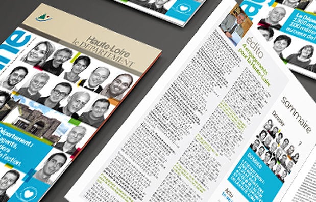 Edition du magazine du Département de la Haute-Loire