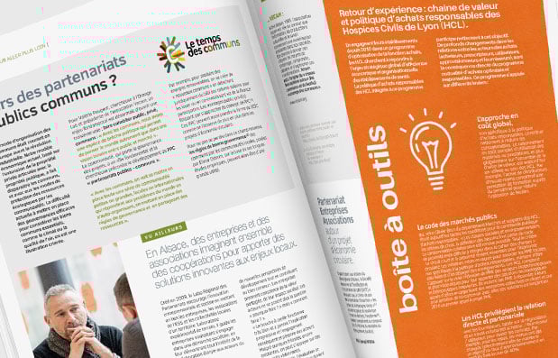 Edition du magazine Eclaira, le magazine de l’économie circulaire en Rhône-Alpes.