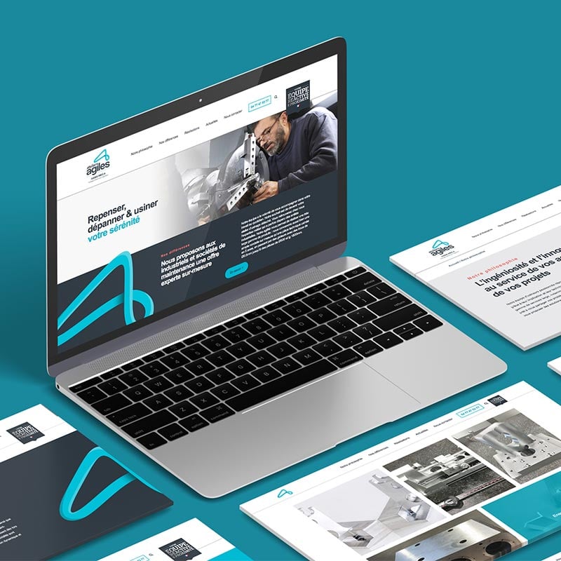 Création d’un site internet pour Ateliers Agiles.