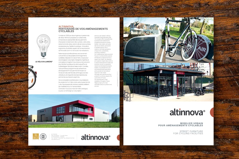 Création de la plaquette Altinnova®