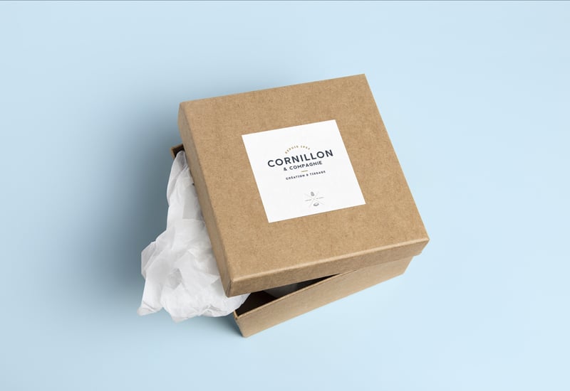 Création de la nouvelle image de marque Cornillon Tissage