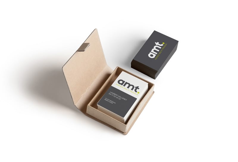 Création du logo AMT - L'agence multi travaux.