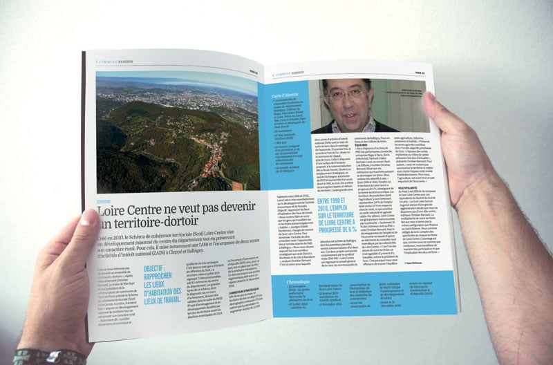Création du magazine ECommune Passion.