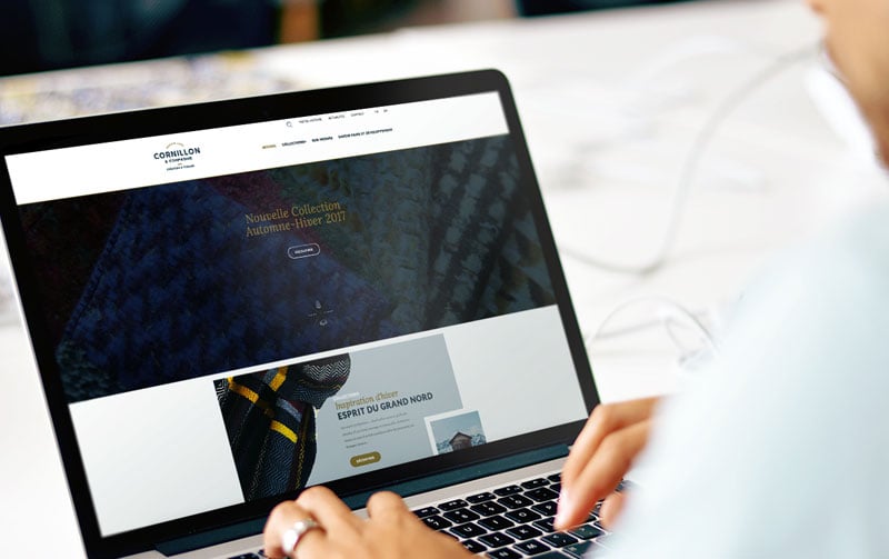 Création du site internet Cornillon Tissage