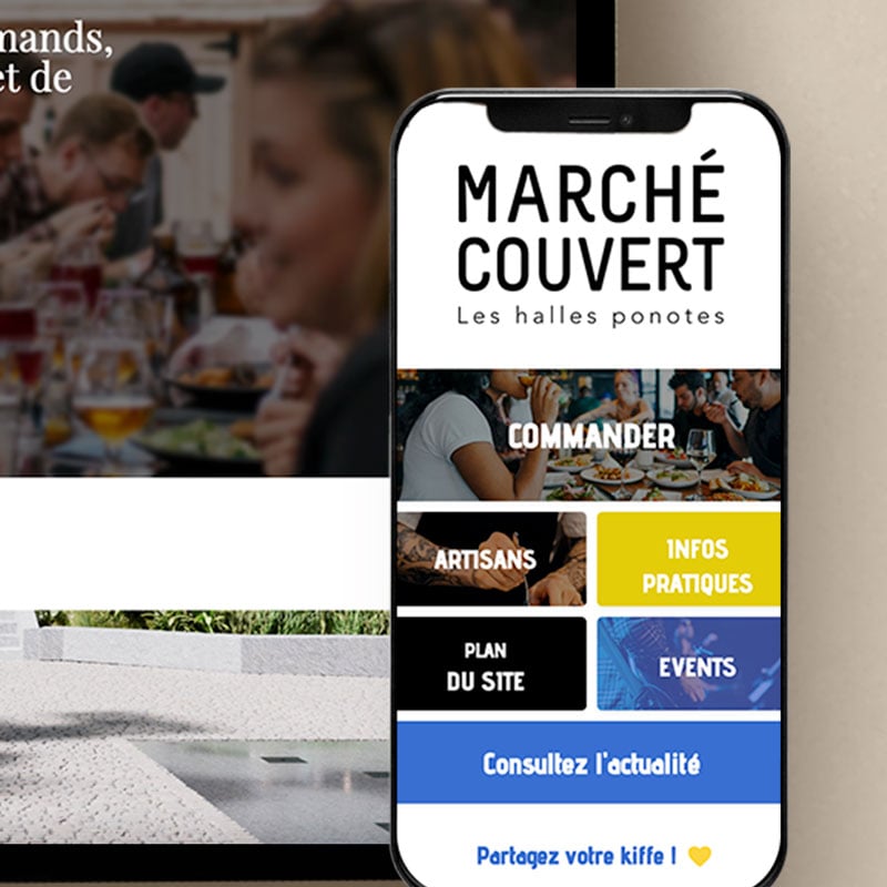 Communication globale, les Halles Ponotes régalent avec 32 Décembre.
