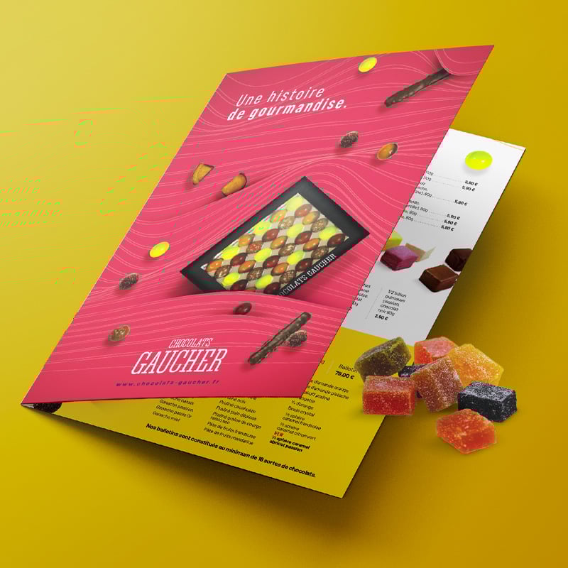 Gaucher dévoile sa nouvelle plaquette chocolat