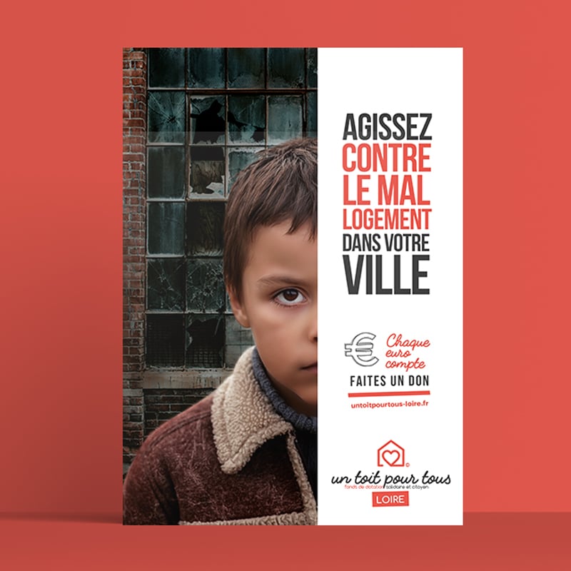 Création de la stratégie de communication du fonds de dotation Un Toit Pour Tous Loire