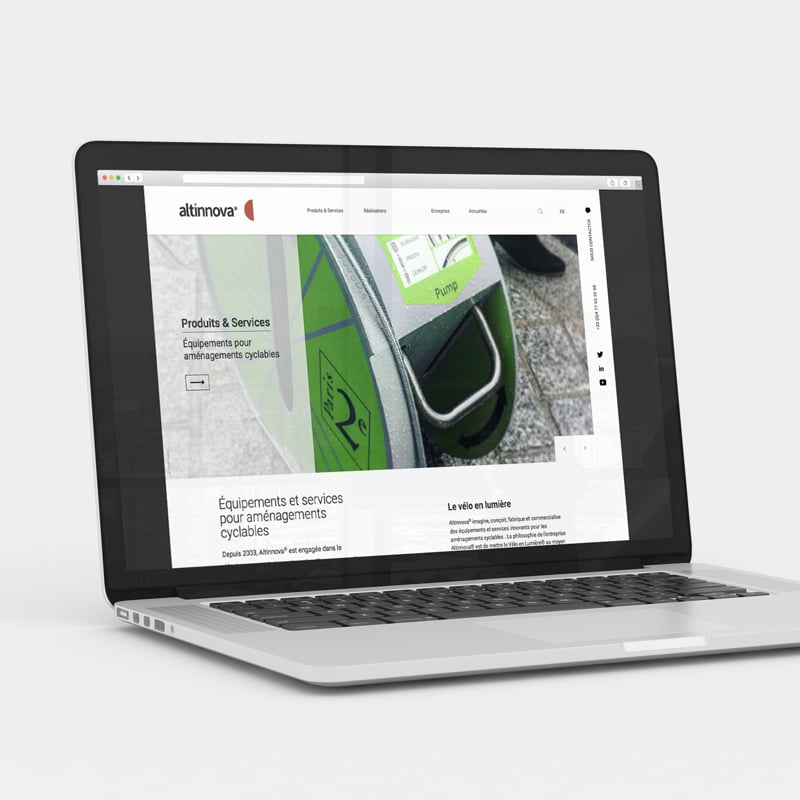 Création et développement du site internet ALTINNOVA
