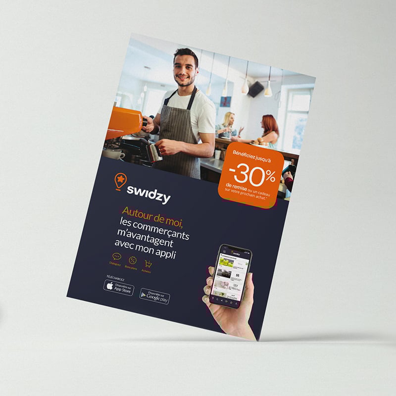 Campagne de communication pour l’application Swidzy