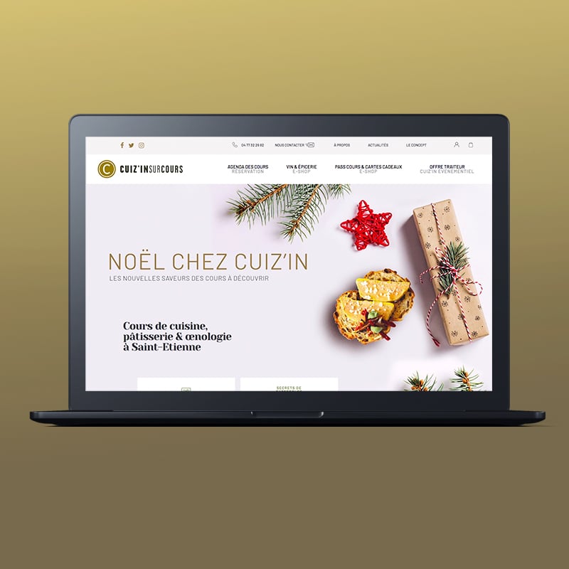 Refonte du site ecommerce Cuizin sur Cours