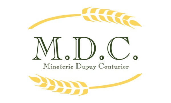 Création de la gamme packaging de la Minoterie Dupuy Couturier Saint-Étienne Loire.