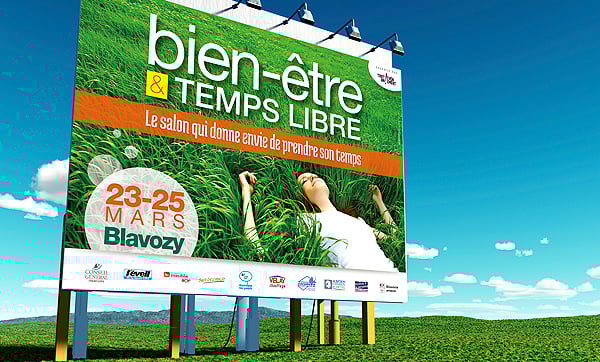 La campagne du Salon Bien-être et Temps Libre