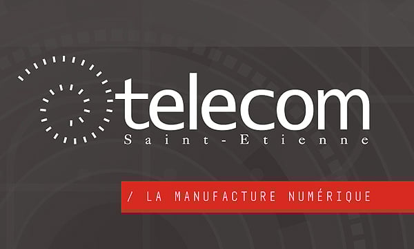 Communication b to b pour Télécom Saint-Etienne.