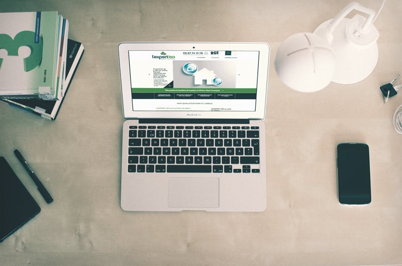 Création du site internet L'Expert-Iso