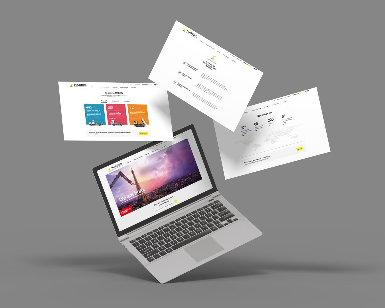 Nouveau site web pour Marrel, expert mondial en solutions de levage