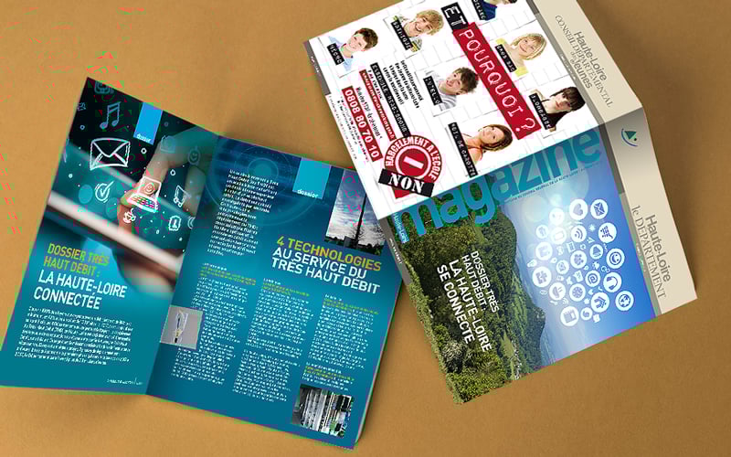 Edition du magazine du Département de la Haute-Loire