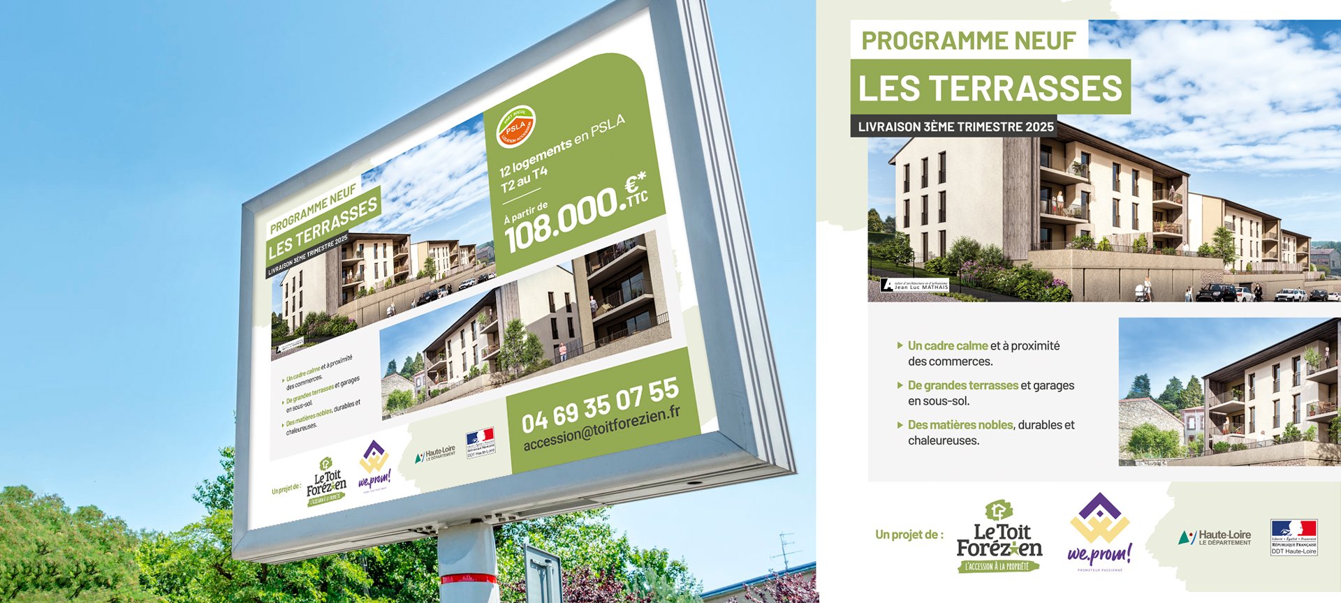 création panneau chantier