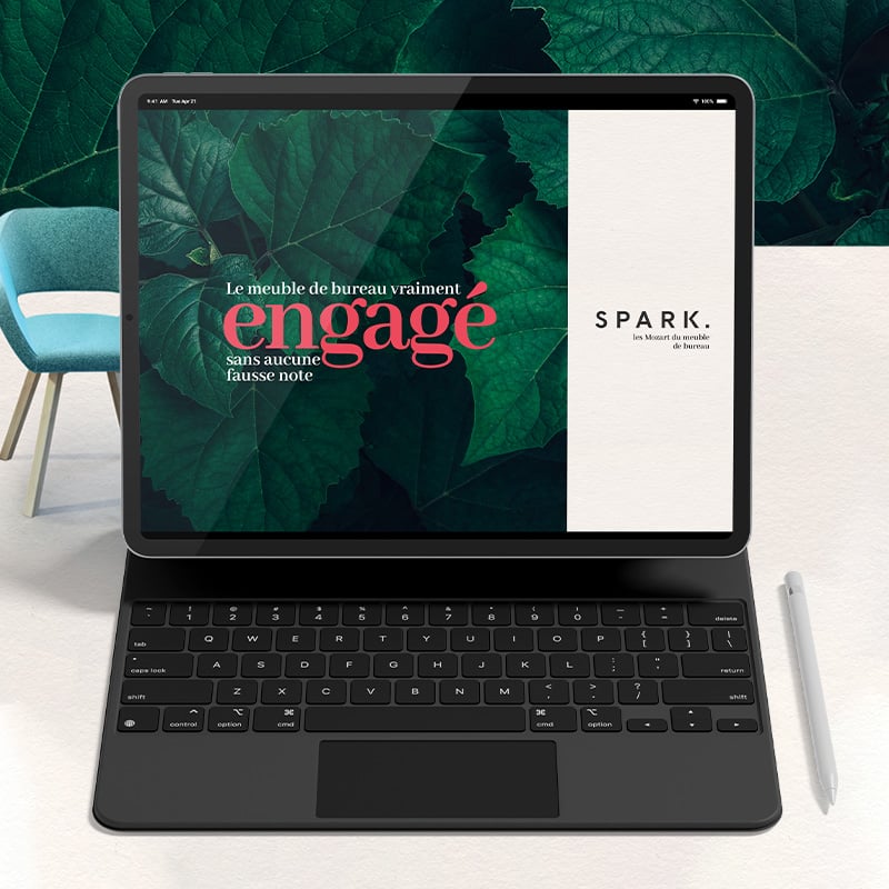 Création de la brochure RSE Spark.