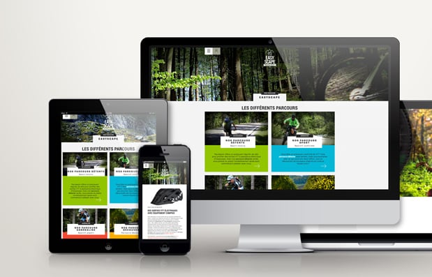 Création du site internet ecommerce de la marque Easyscape