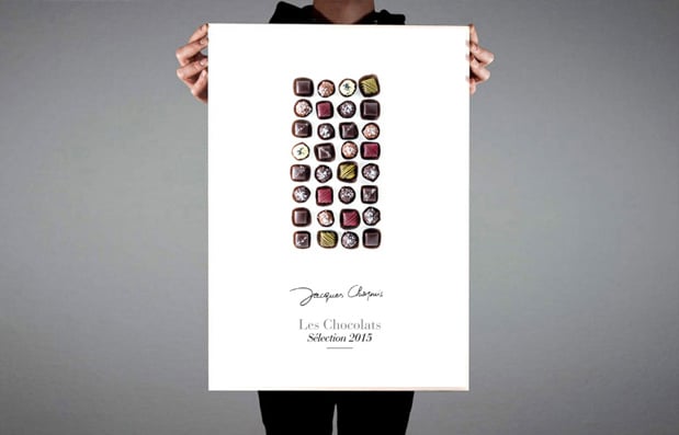 Création de la catalogue Chocolat 2015 des Cafés Chapuis.
