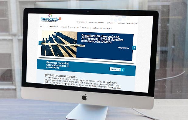 Création du site internet de La Sauvegarde 42
