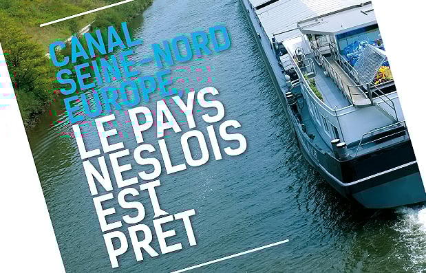 Création et édition du magazine Canal Seine-Nord Europe