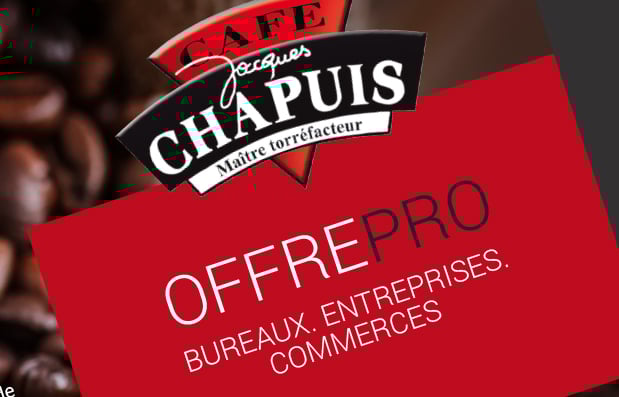 Communication b to b pour les Cafés Chapuis