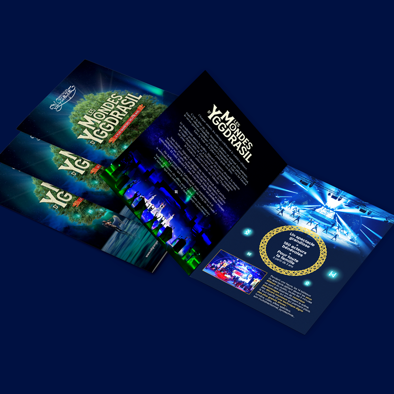 Création du visuel du spectacle Les Mondes d’Yggdrasil